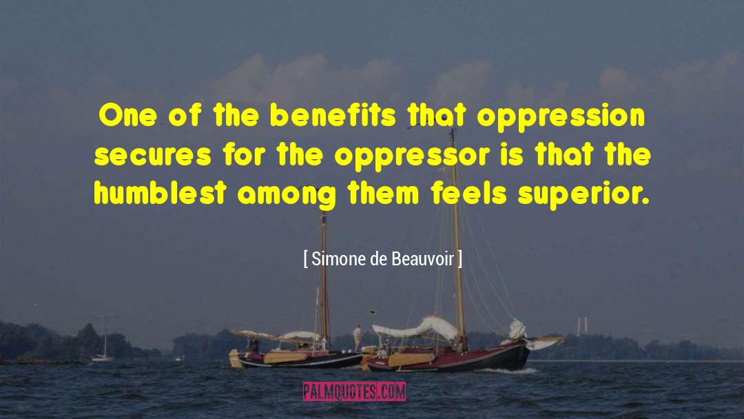 Secures quotes by Simone De Beauvoir