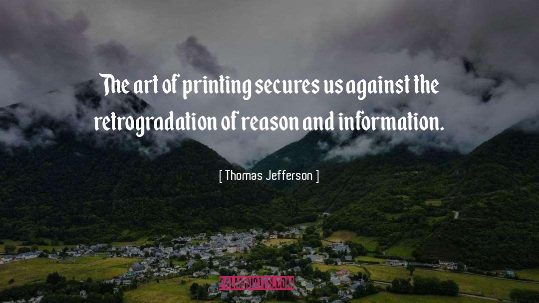 Secures quotes by Thomas Jefferson