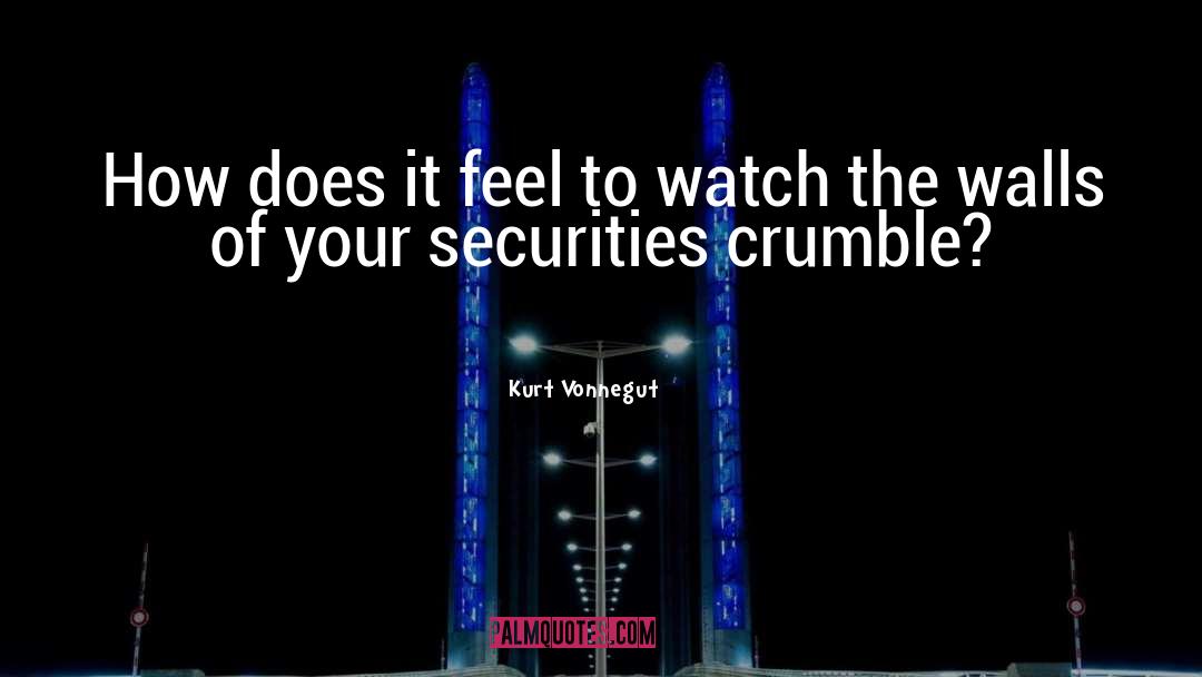 Securities quotes by Kurt Vonnegut