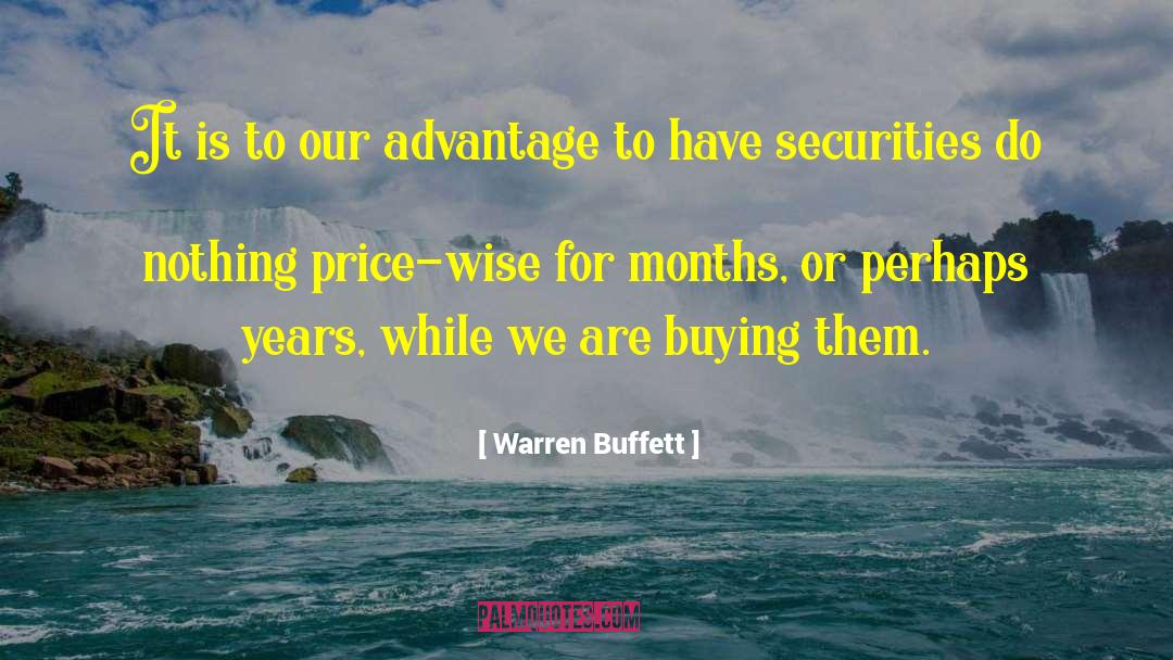 Securities quotes by Warren Buffett