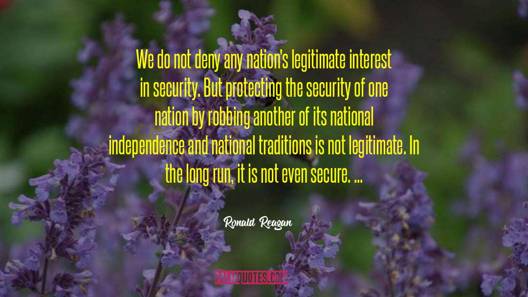 Security Awareness quotes by Ronald Reagan