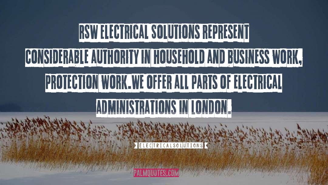 Security Business quotes by Electricalsolutions