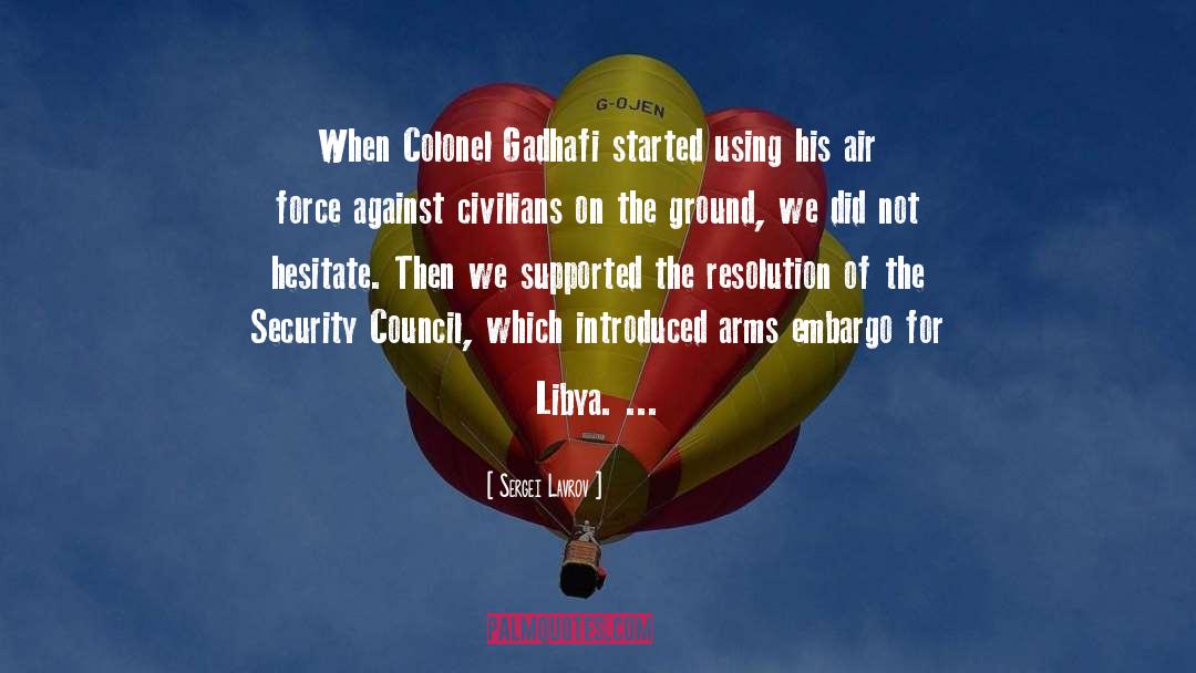 Security Council quotes by Sergei Lavrov
