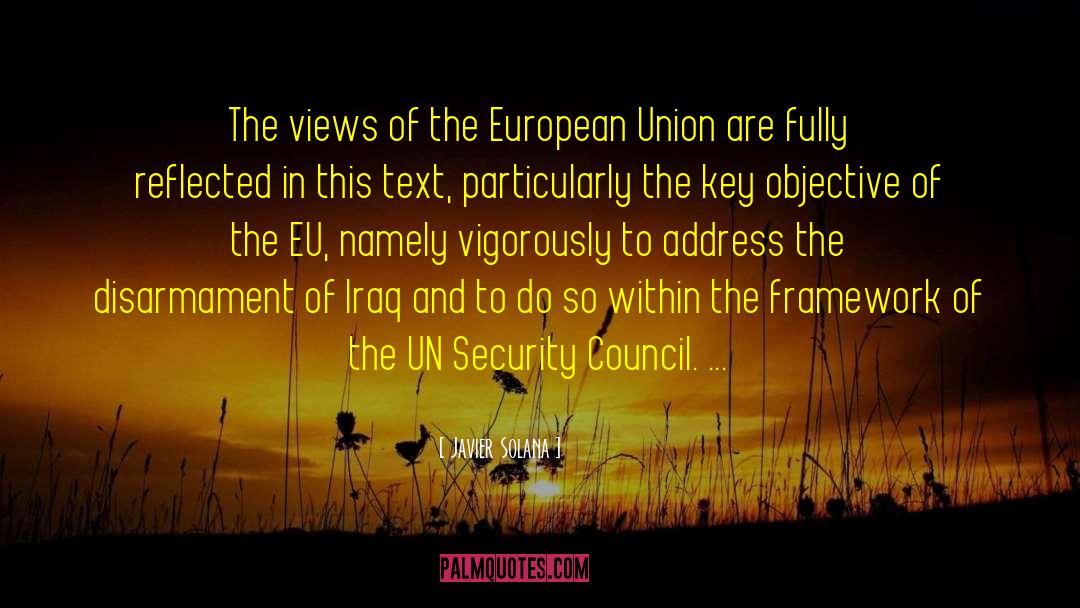 Security Council quotes by Javier Solana