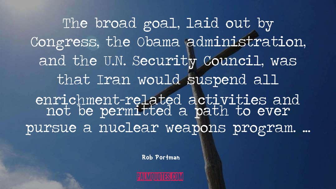 Security Council quotes by Rob Portman