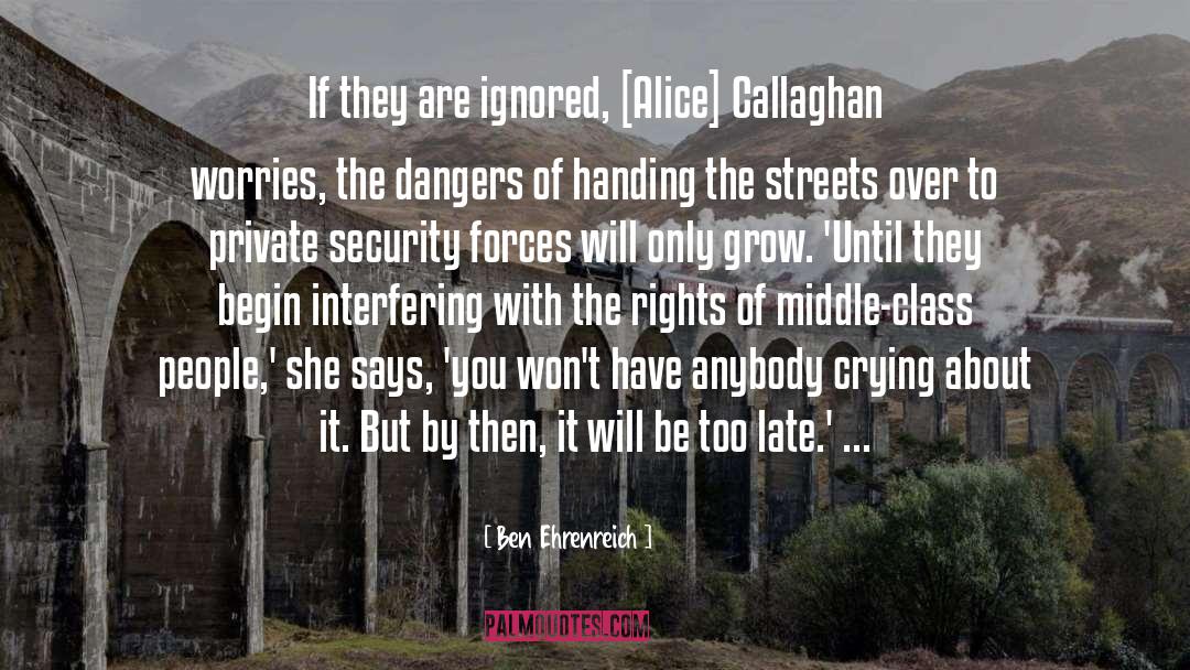 Security Forces quotes by Ben Ehrenreich