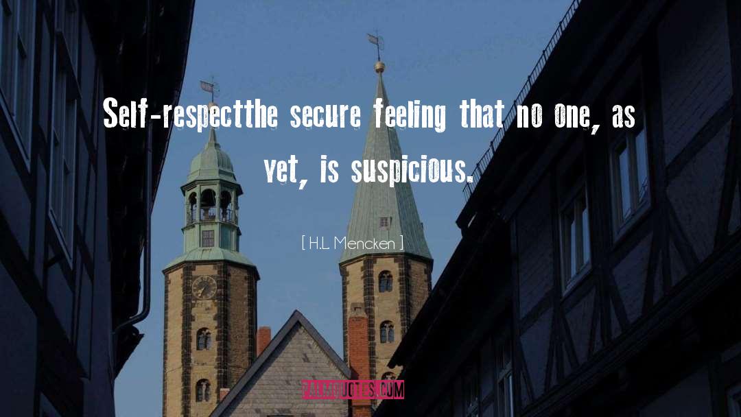 Security Measures quotes by H.L. Mencken