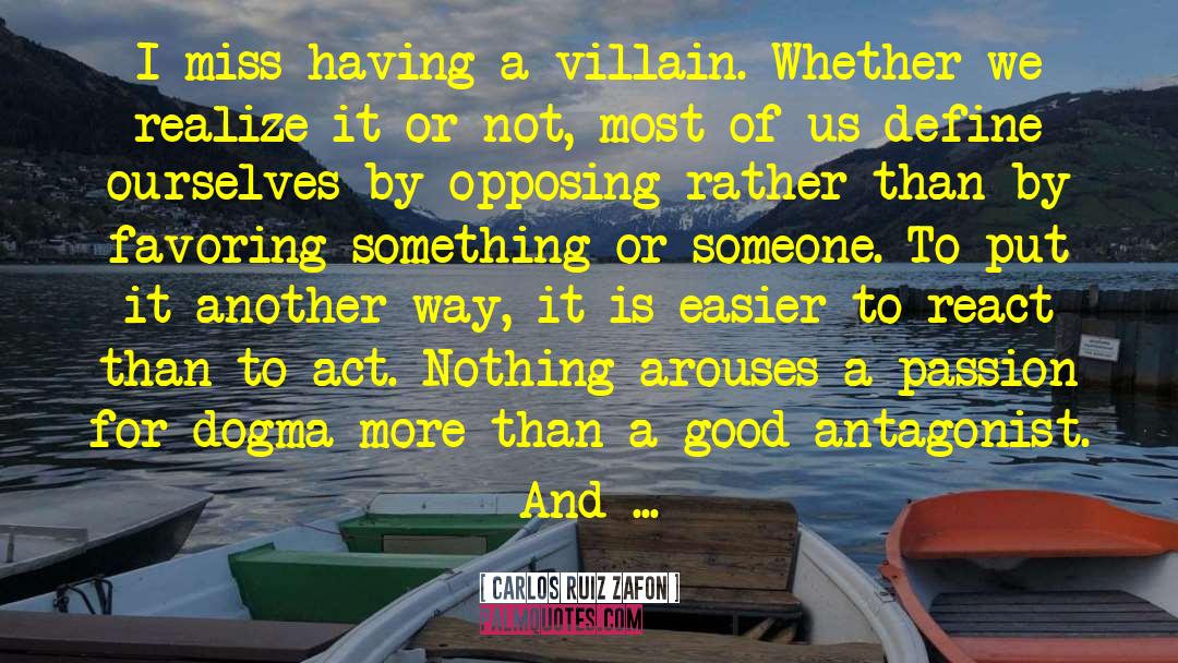 Security Or Passion quotes by Carlos Ruiz Zafon