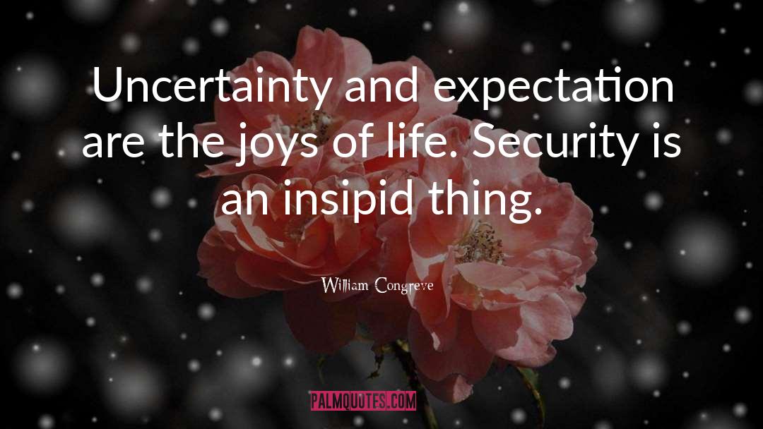 Security quotes by William Congreve