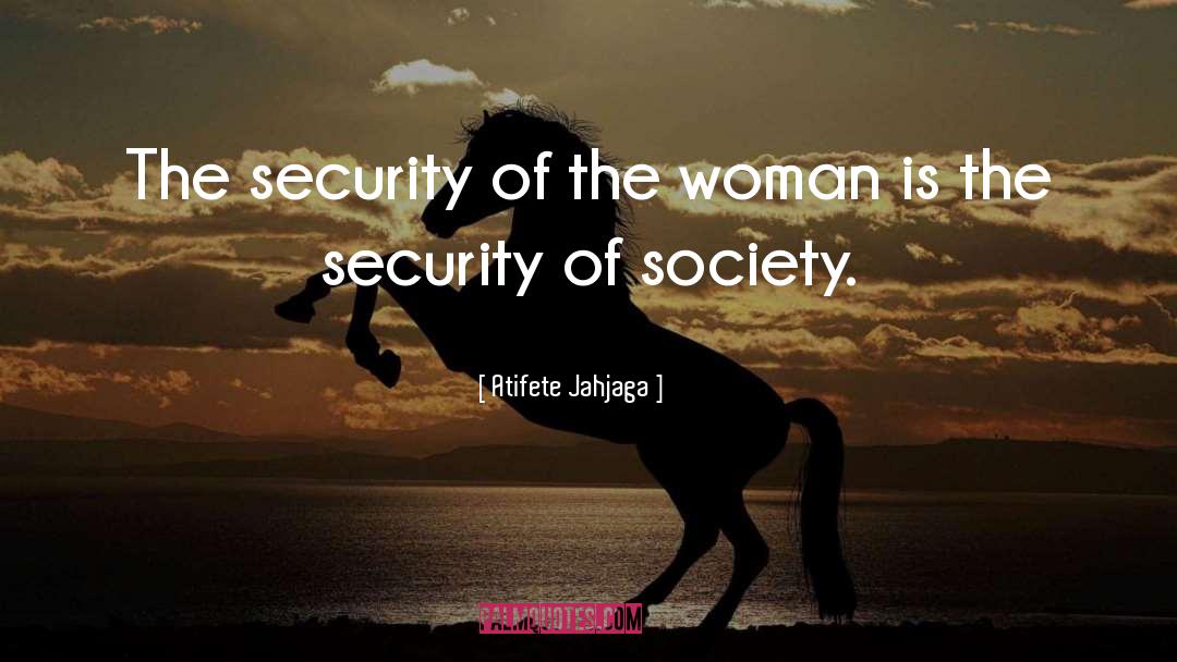 Security quotes by Atifete Jahjaga