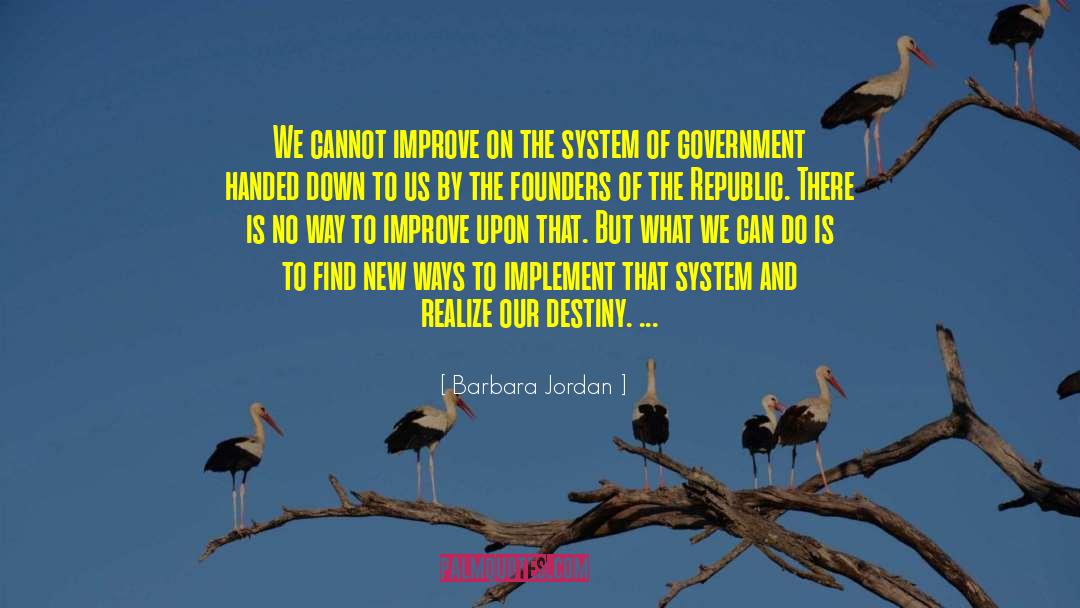 Security Systems quotes by Barbara Jordan