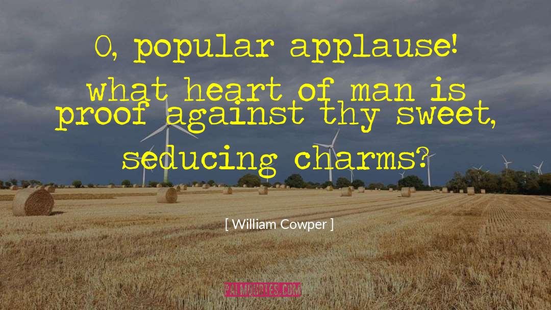 Seducing Cinderella quotes by William Cowper