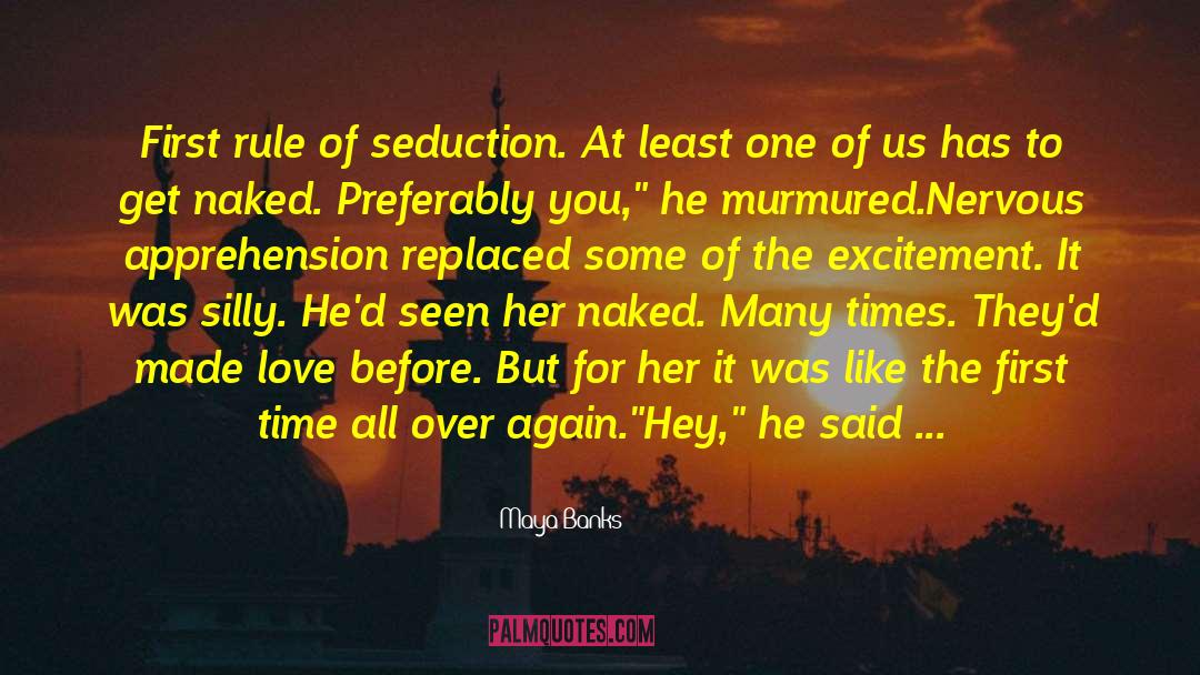 Seduction quotes by Maya Banks