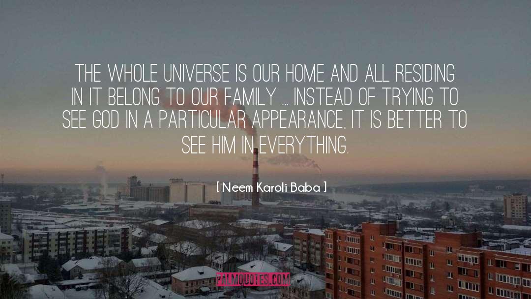 See God quotes by Neem Karoli Baba