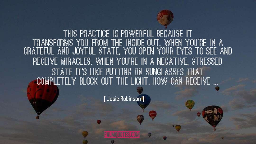 See The Light quotes by Josie Robinson