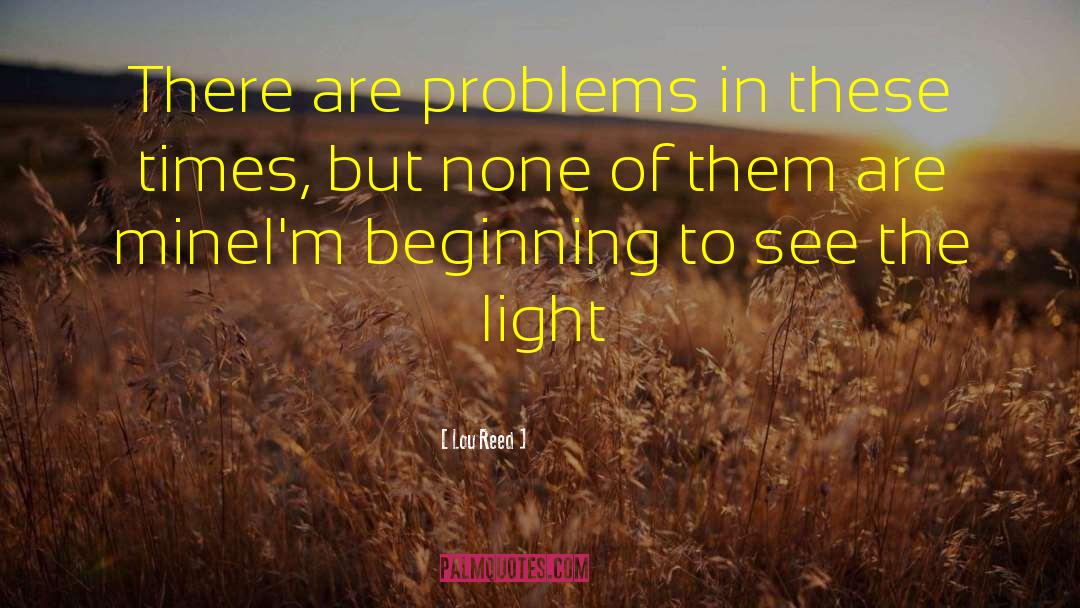 See The Light quotes by Lou Reed