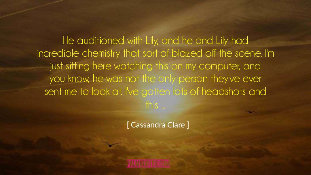 See The Signs quotes by Cassandra Clare