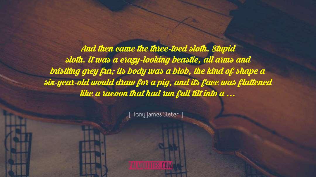 See Through quotes by Tony James Slater