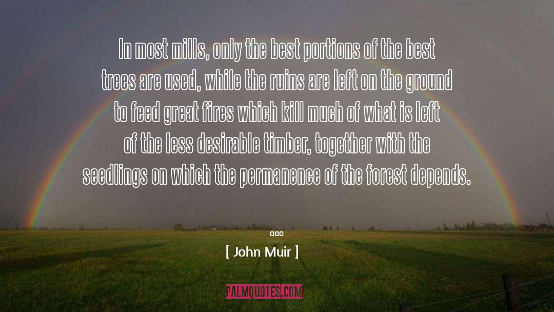Seedlings quotes by John Muir