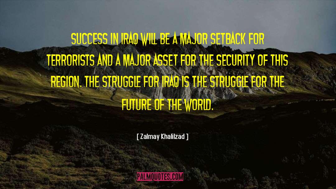 Seeds For Success quotes by Zalmay Khalilzad