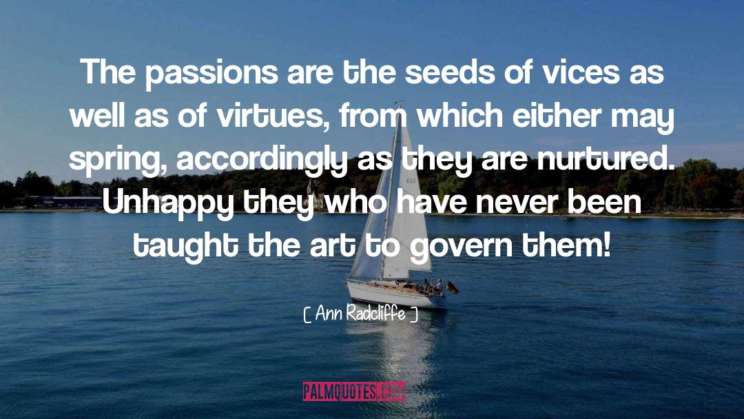 Seeds quotes by Ann Radcliffe