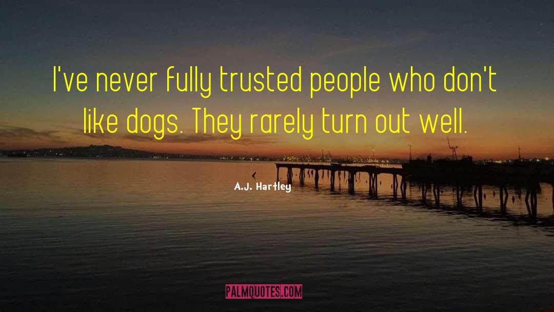 Seeing Dogs quotes by A.J. Hartley