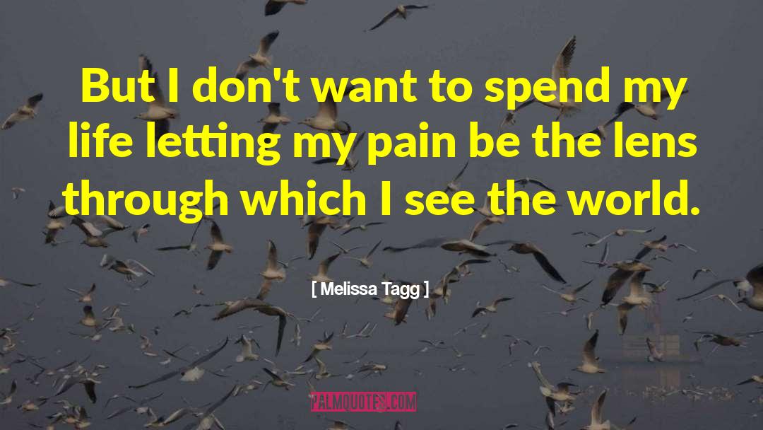 Seeing Life Through A Lens quotes by Melissa Tagg