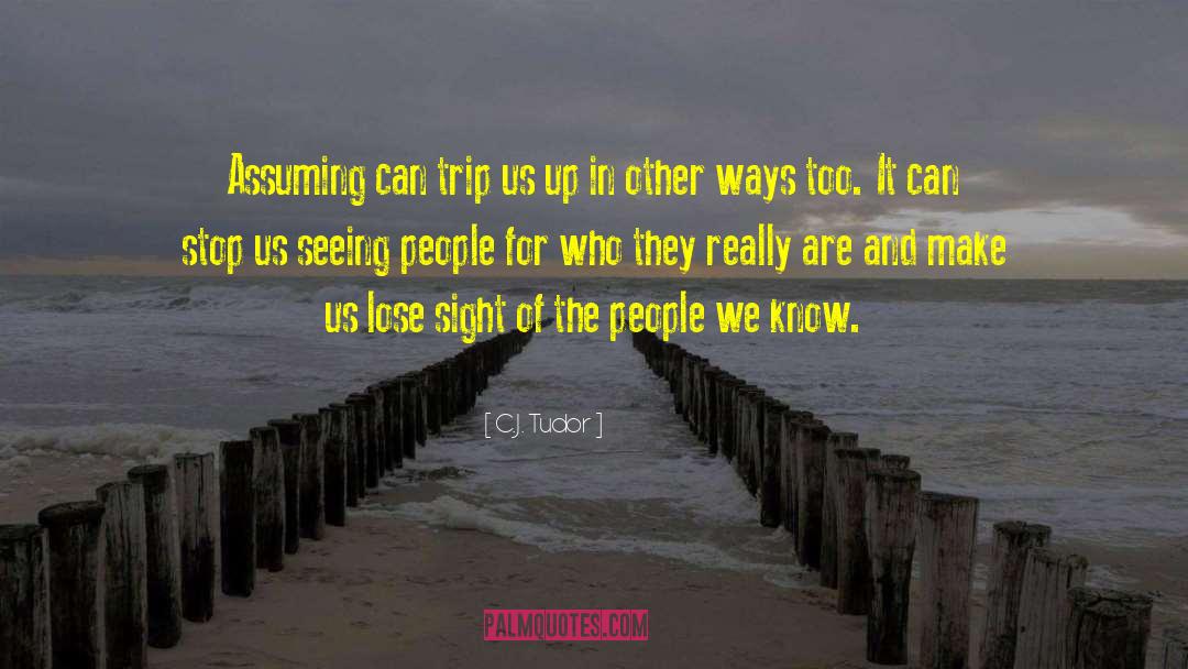 Seeing People quotes by C.J. Tudor