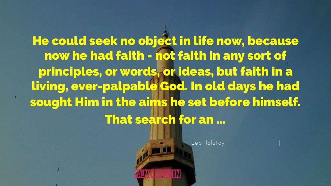 Seek And Found quotes by Leo Tolstoy