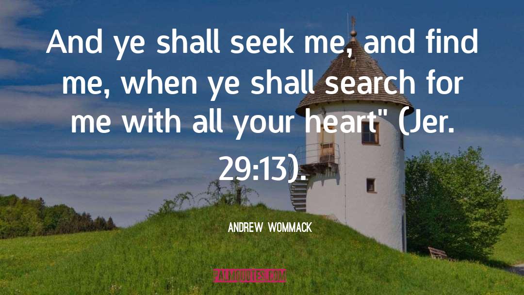 Seek For Wisdom quotes by Andrew Wommack