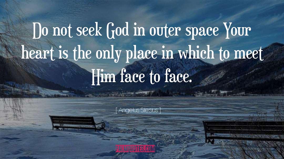 Seek God quotes by Angelus Silesius