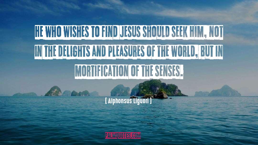 Seek Him quotes by Alphonsus Liguori