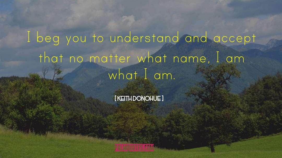 Seek To Understand quotes by Keith Donohue