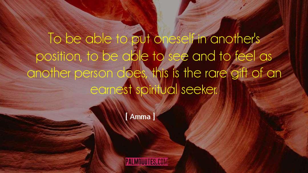 Seeker quotes by Amma