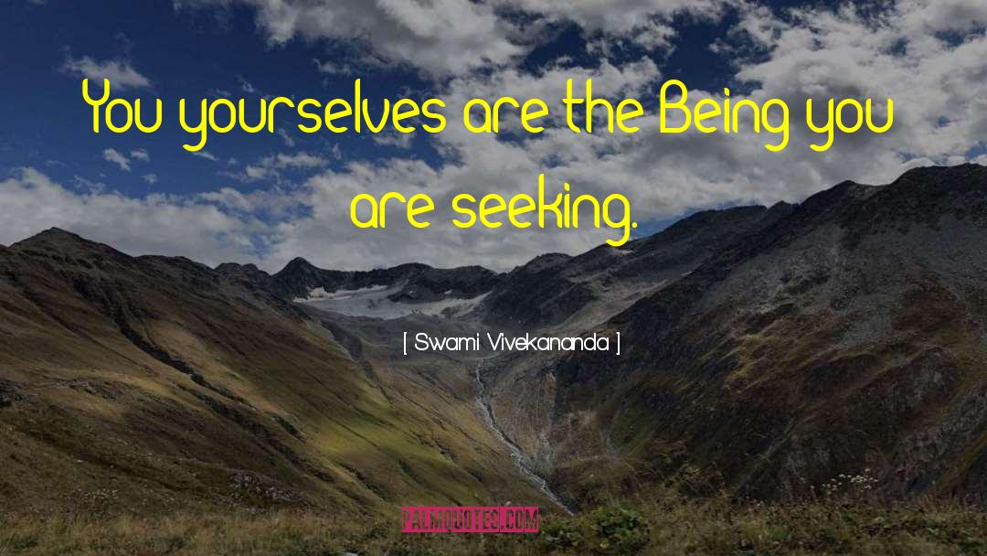 Seeking Comfort quotes by Swami Vivekananda