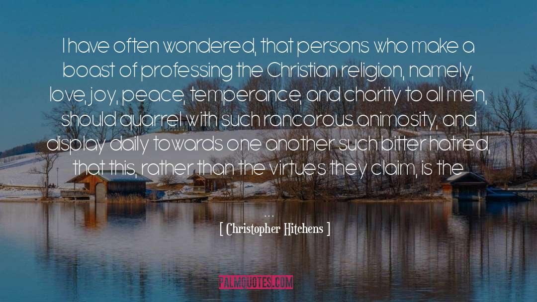 Seeking Faith And Love quotes by Christopher Hitchens