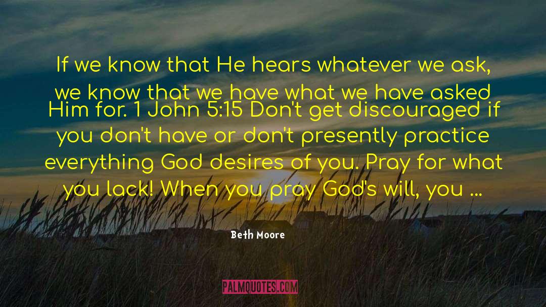 Seeking God quotes by Beth Moore