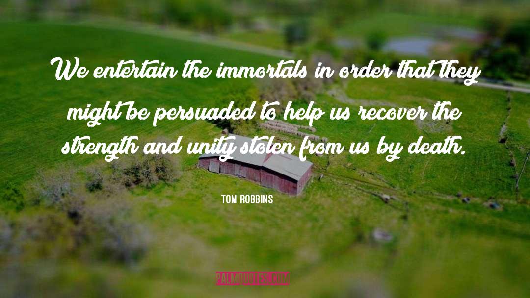 Seeking Help quotes by Tom Robbins