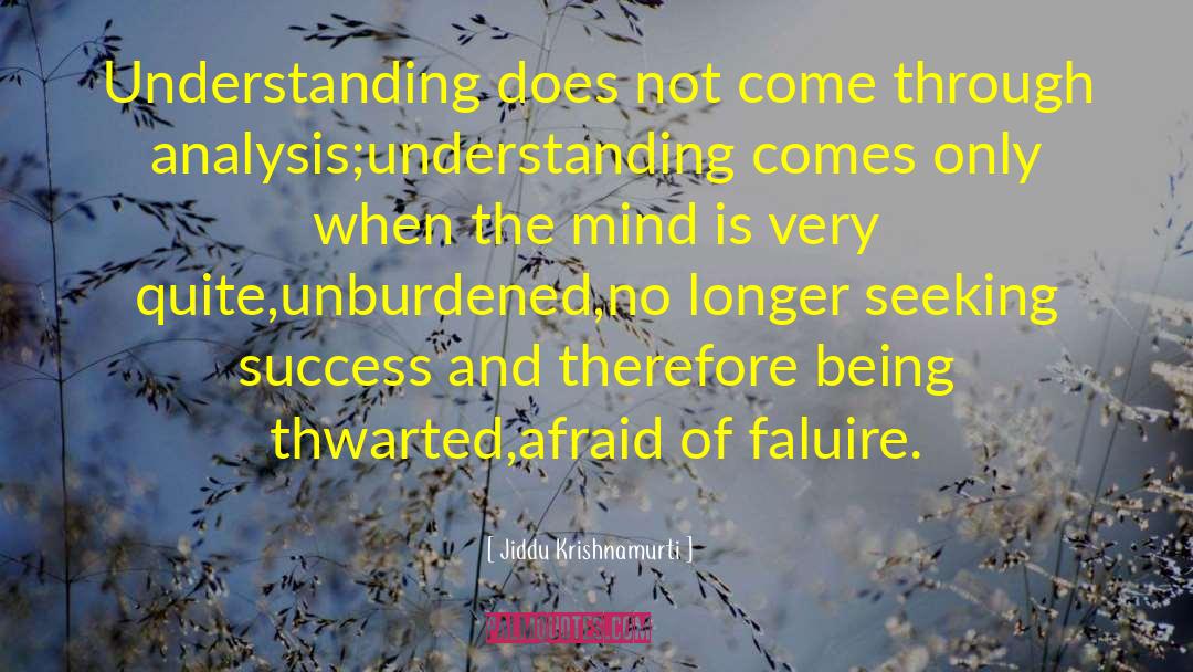 Seeking Success quotes by Jiddu Krishnamurti