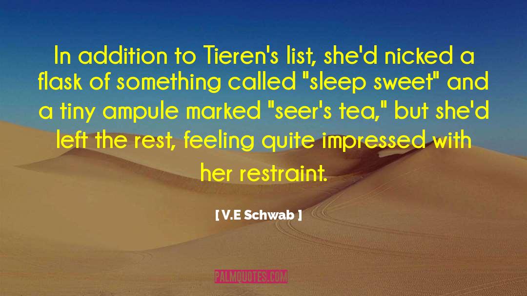 Seers quotes by V.E Schwab