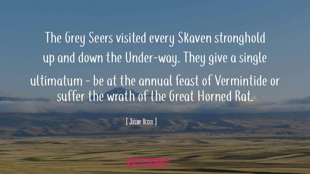 Seers quotes by Jeremy Vetock