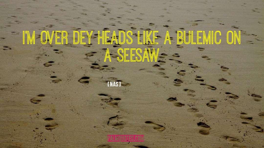 Seesaw quotes by Nas