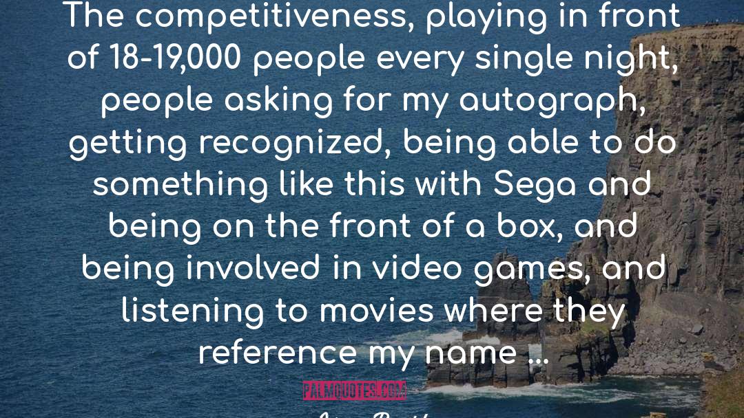 Sega quotes by Jeremy Roenick