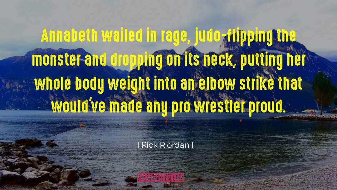 Segawa Wrestler quotes by Rick Riordan
