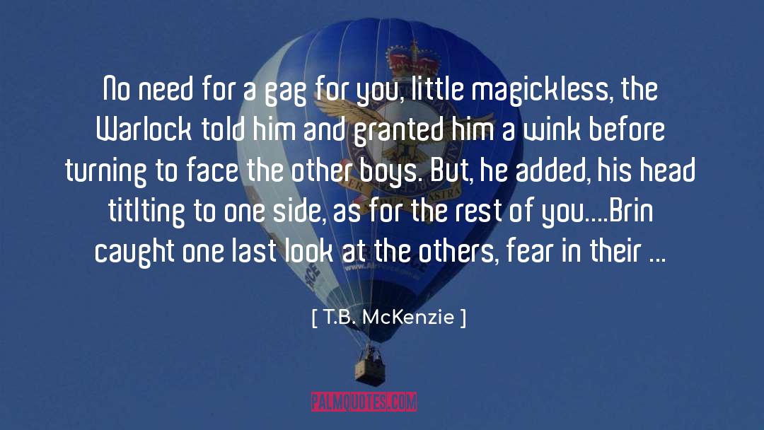 Segmented Turning quotes by T.B. McKenzie