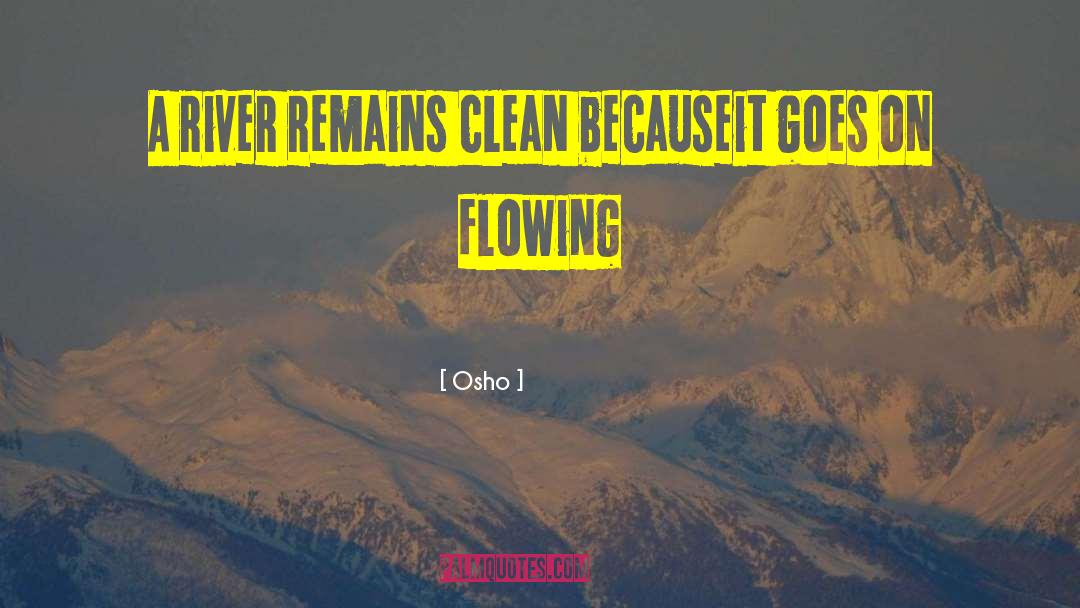 Seine River quotes by Osho