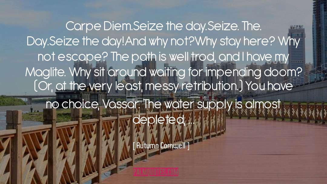 Seize The Day quotes by Autumn Cornwell