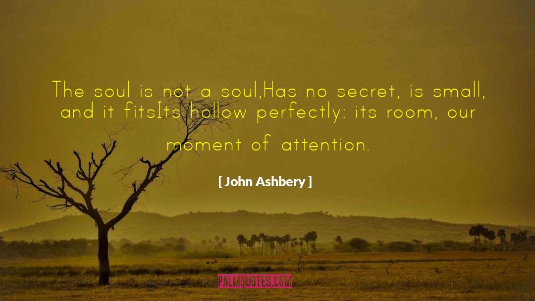 Seizing The Moment quotes by John Ashbery