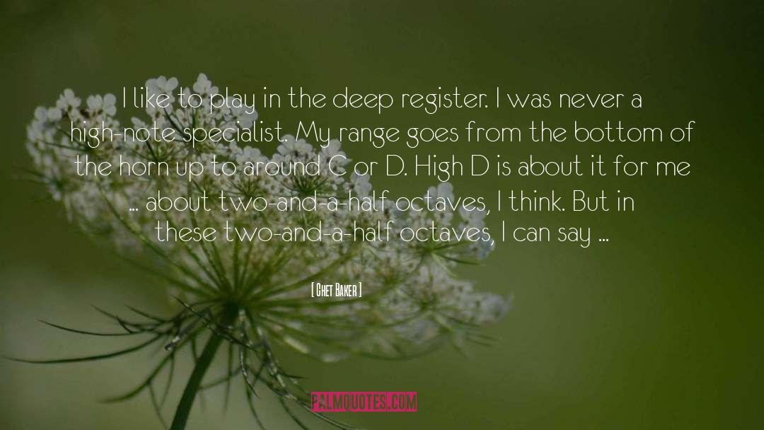 Selangkah Register quotes by Chet Baker