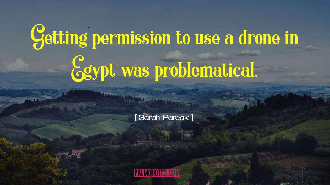 Selbie Drone quotes by Sarah Parcak